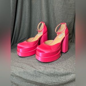 Steve Madden Charlize Satin Platforms